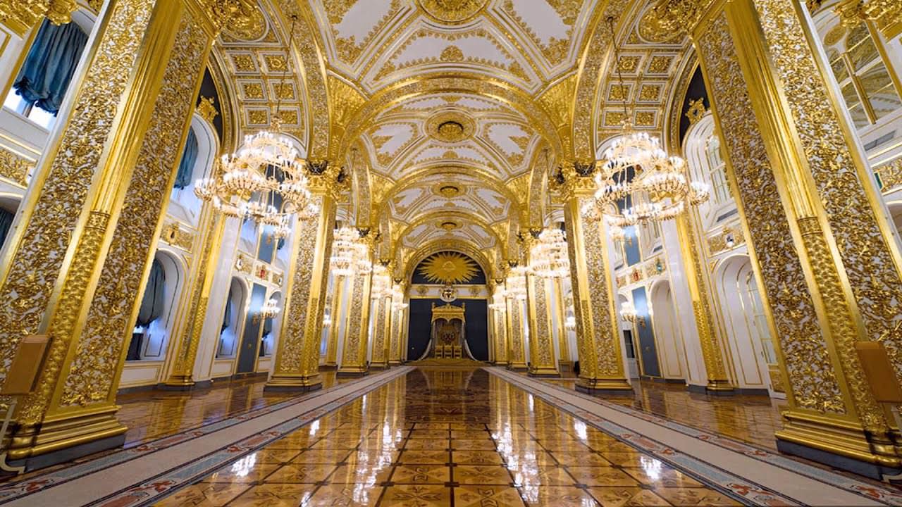 Андреевский зал большого кремлевского дворца