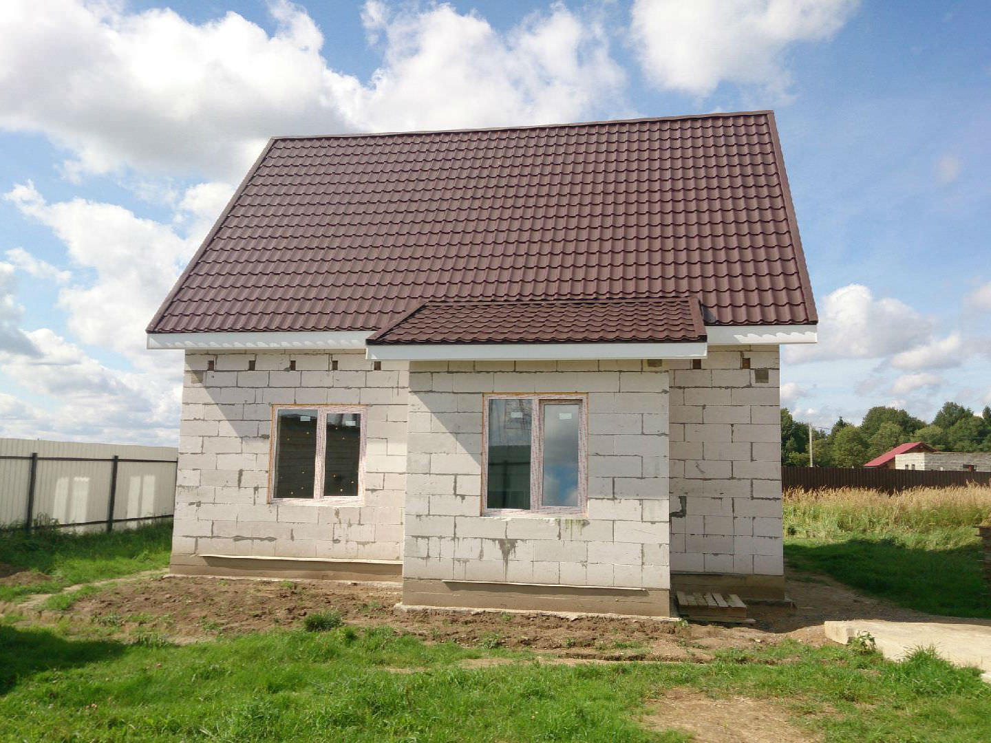Дачные дома из газобетона