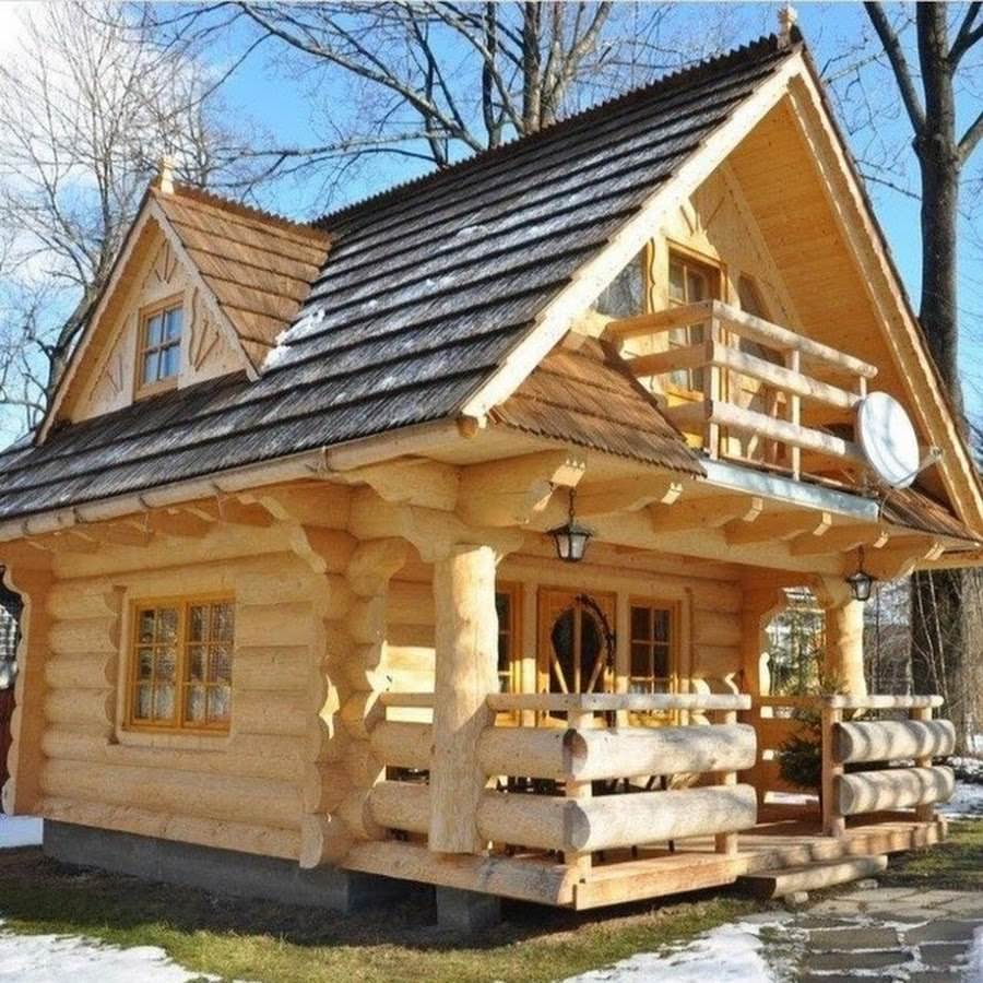 Дачный дом из сруба