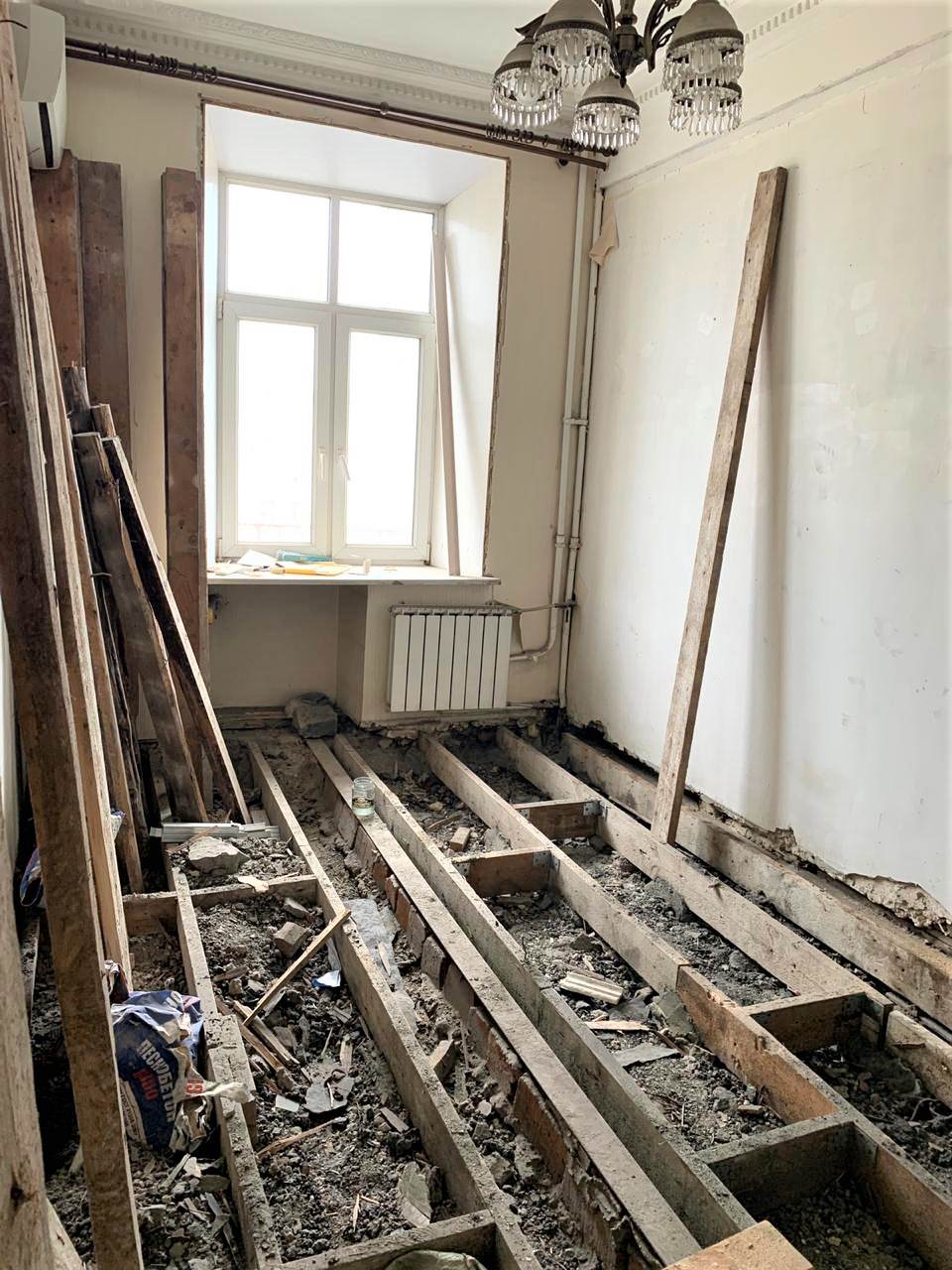 Деревянные перекрытия в сталинских домах