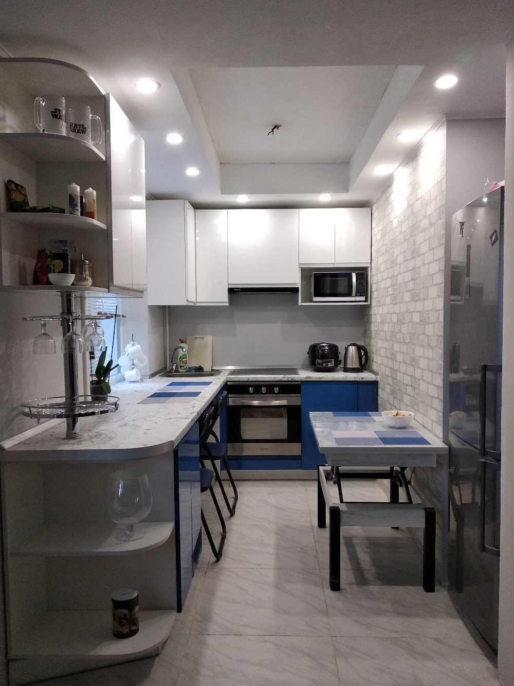 Дизайн квартиры хрущевки с маленькой кухней