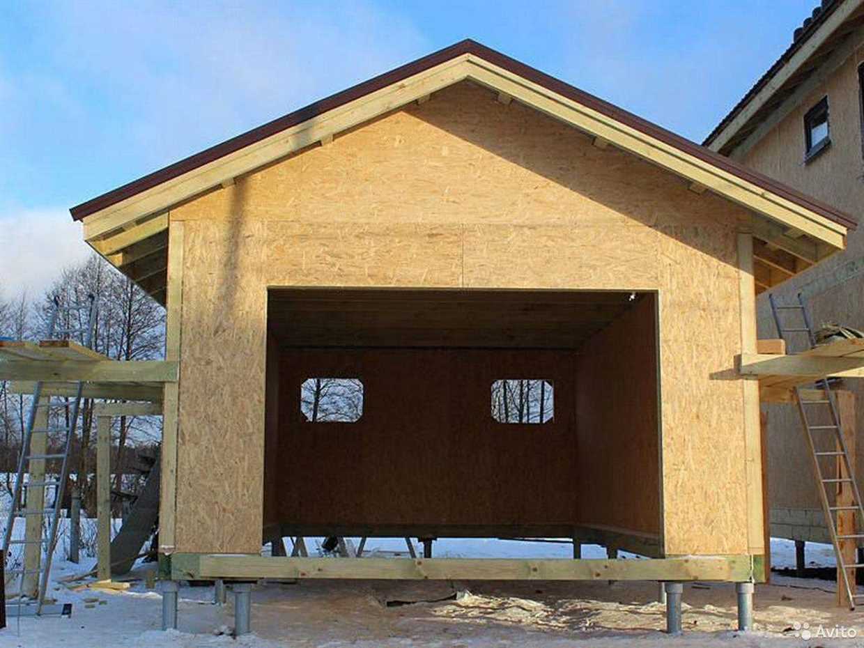 Дом из сип панелей с гаражом