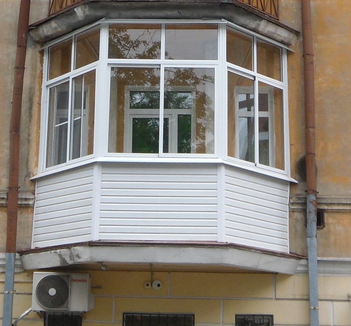 Эркерный балкон