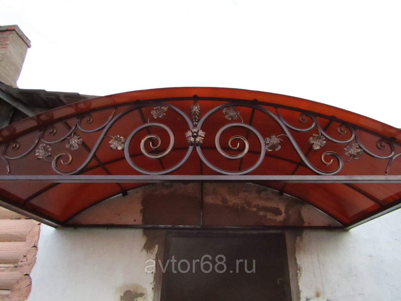 Холодная ковка навесы