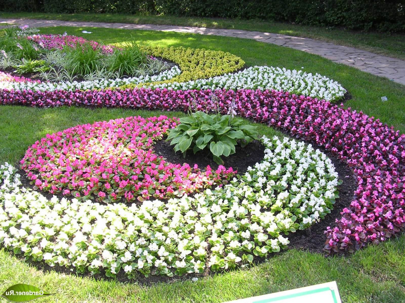Ковровая клумба
