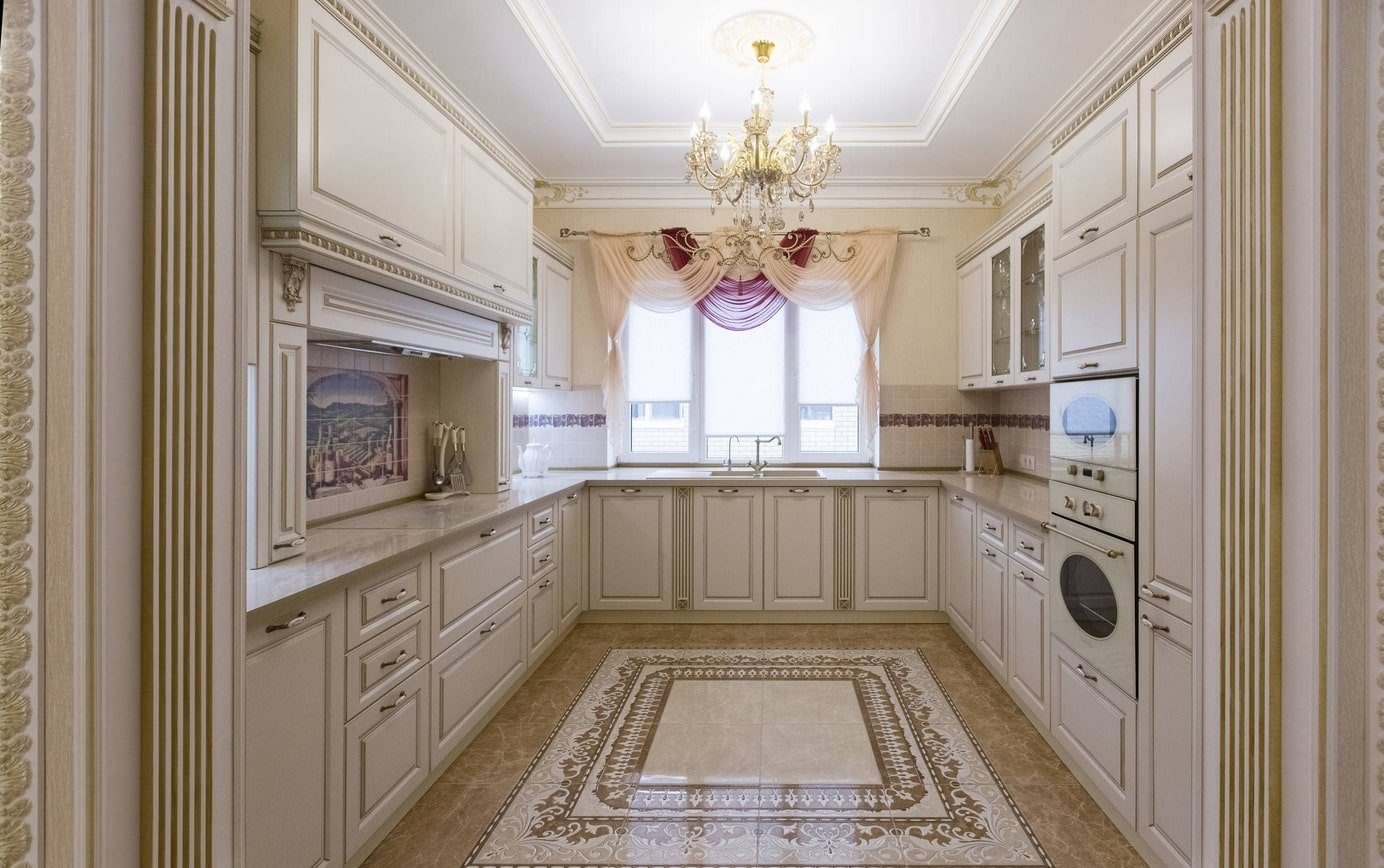 Кухня в классическом стиле светлая