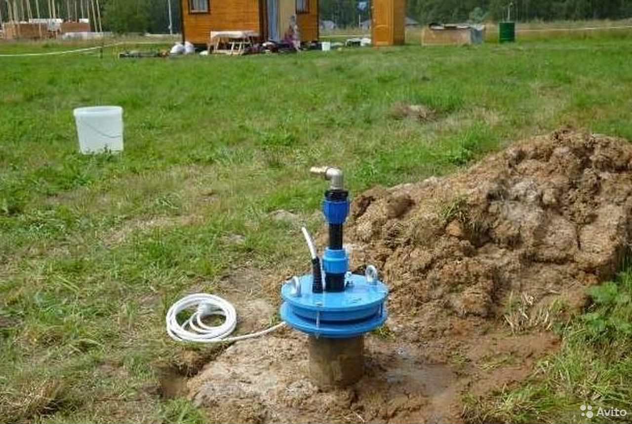 Летнее обустройство скважины на воду