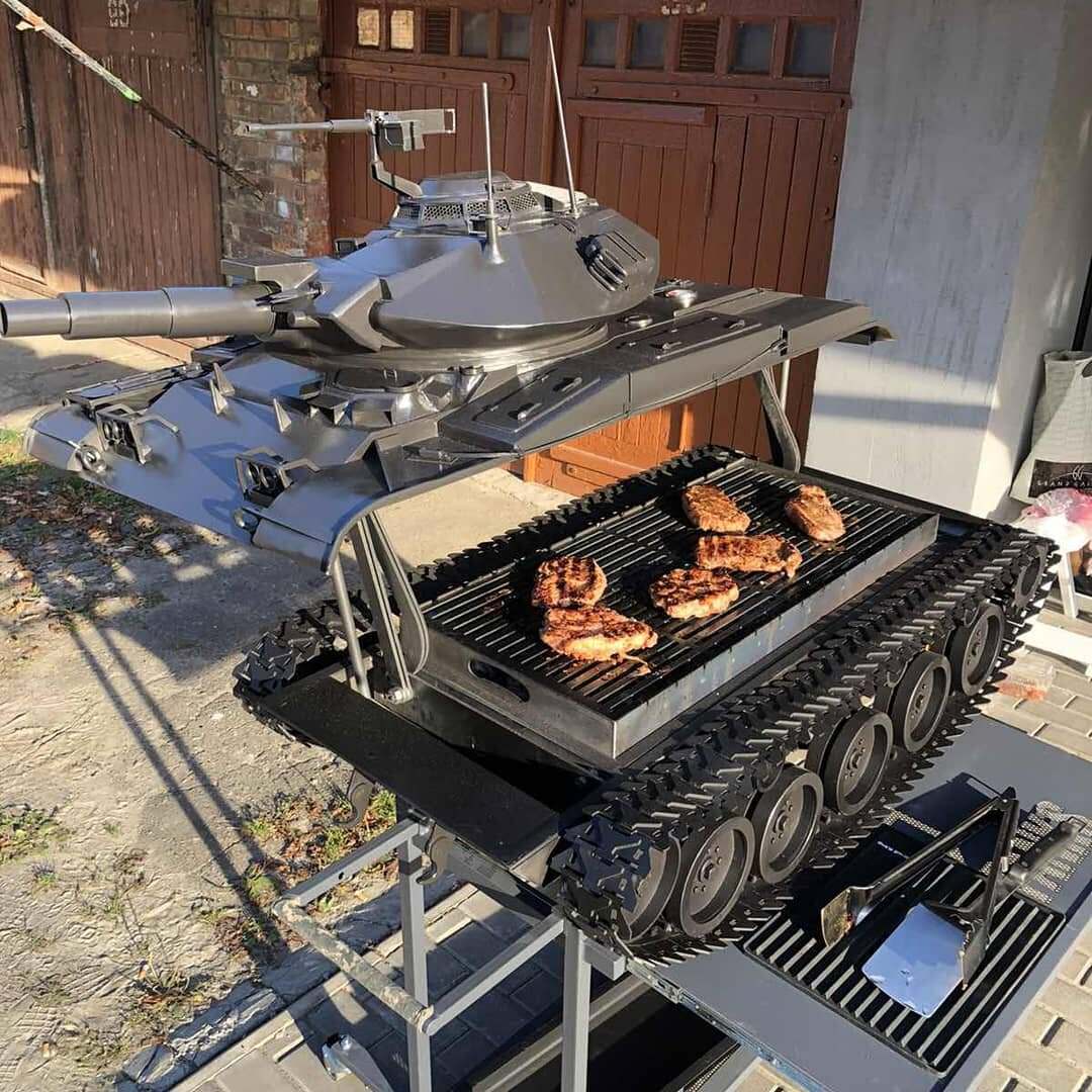 Мангал танк