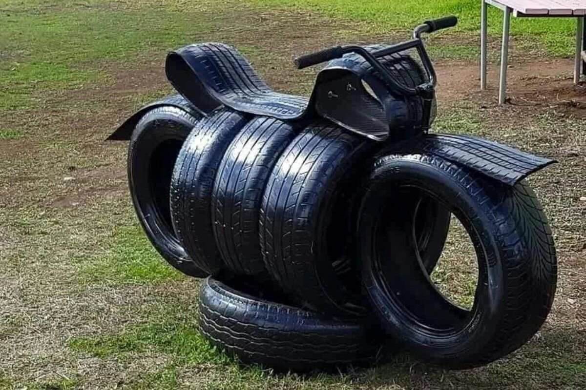 Мебель из шин