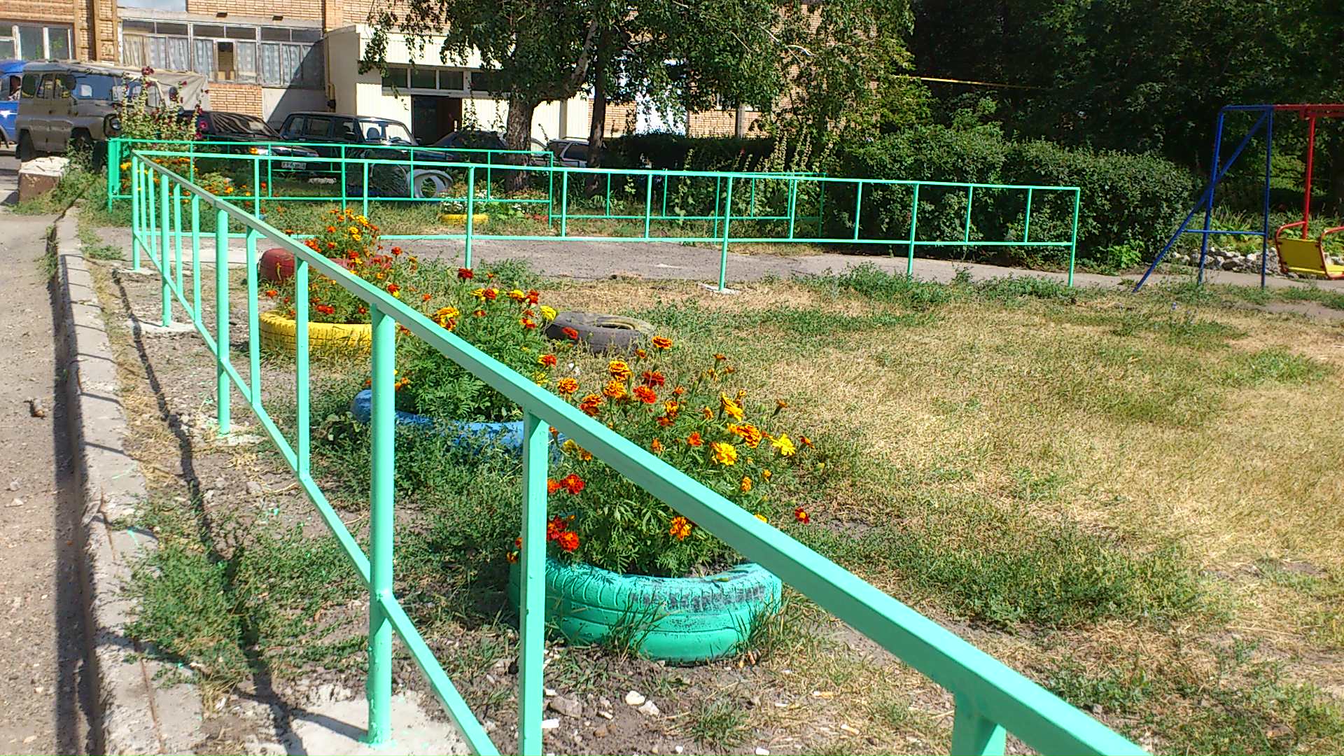 Ограждение детского сада