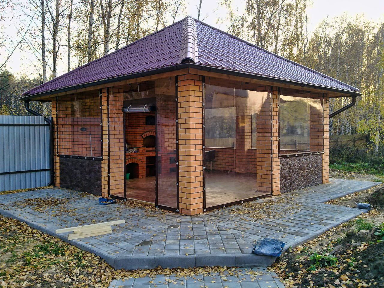 Планировка летней кухни на даче