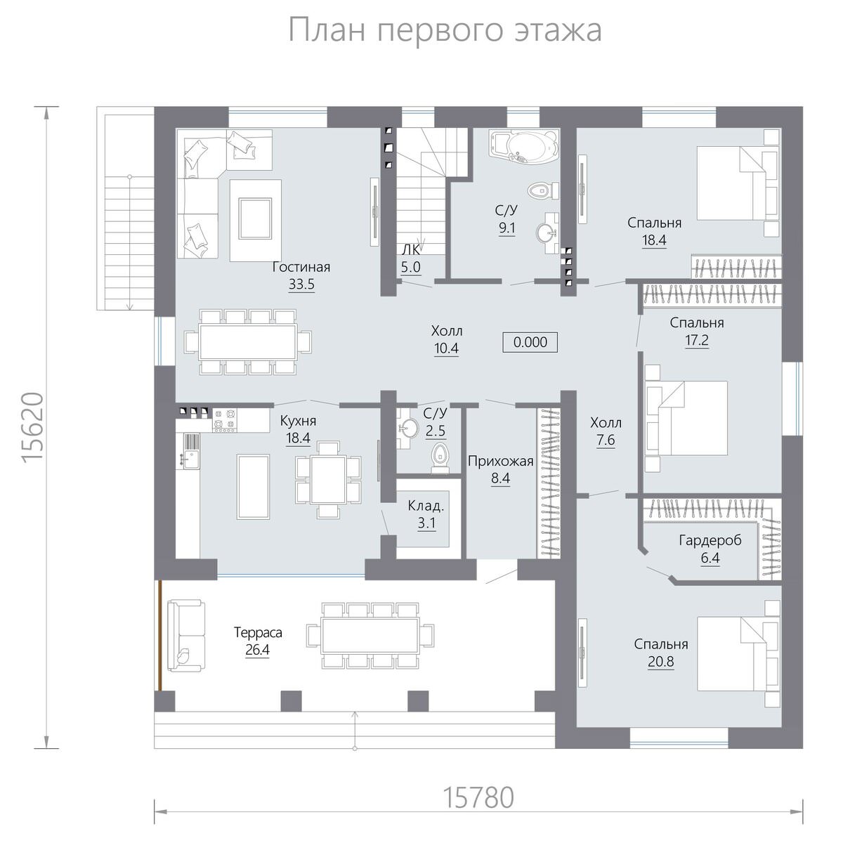 Планировки одноэтажных домов с котельной