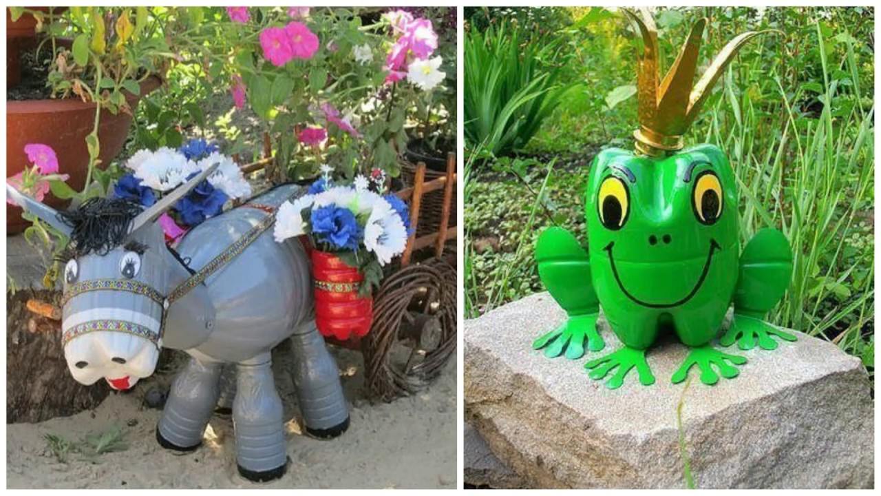 Поделки из пластиковых бутылок своими руками