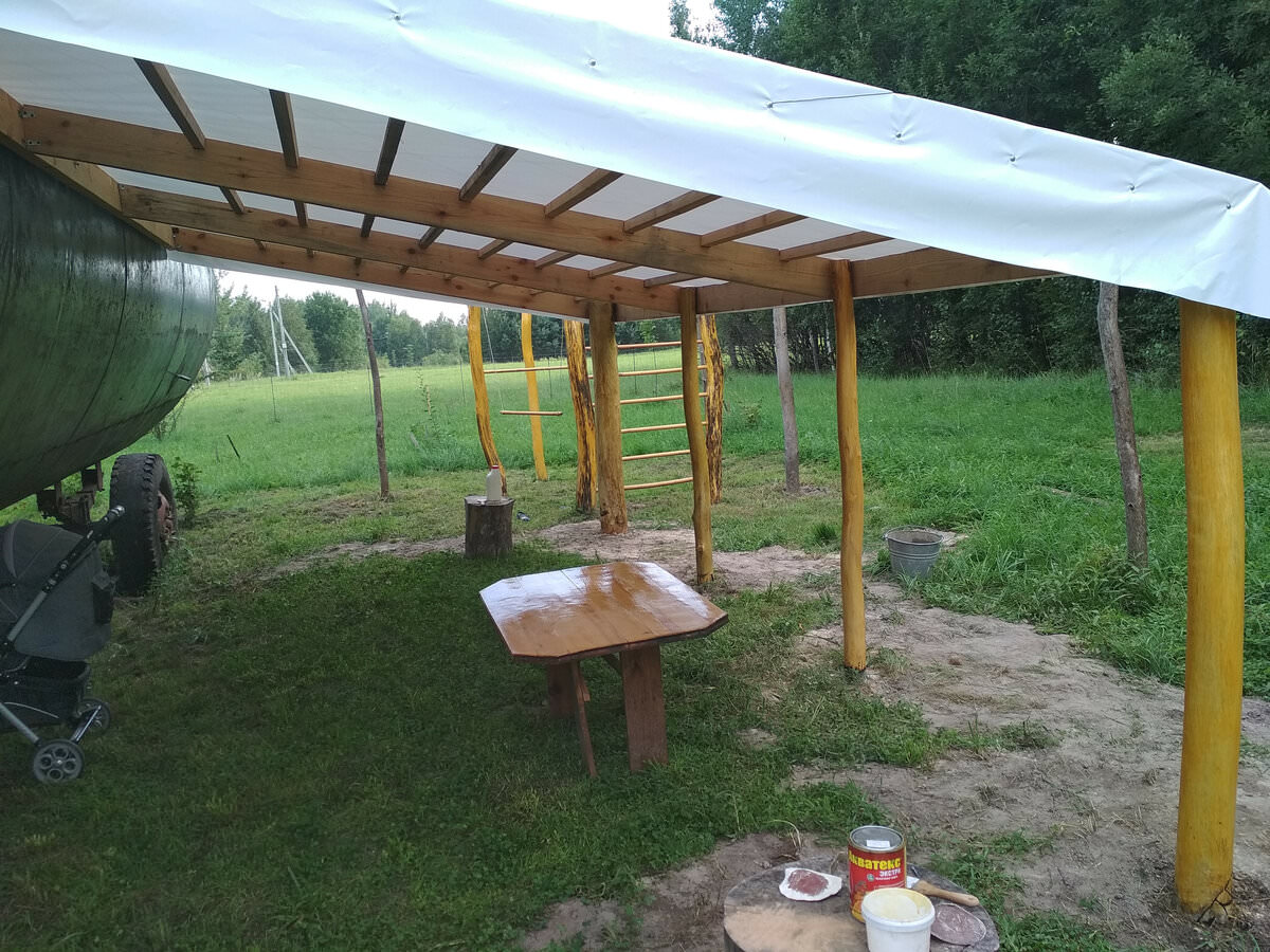 Разборный навес