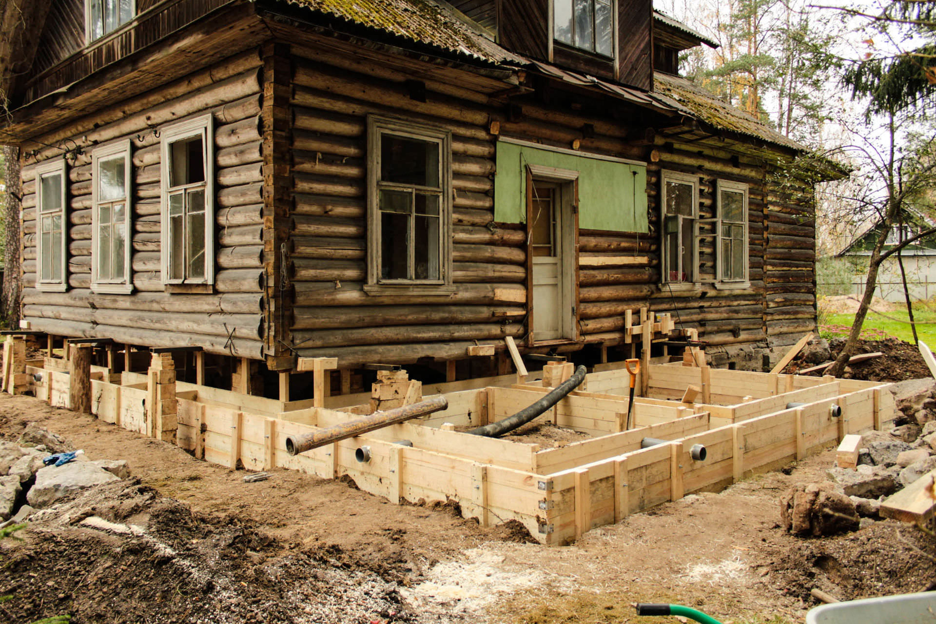 Ремонт старого дома