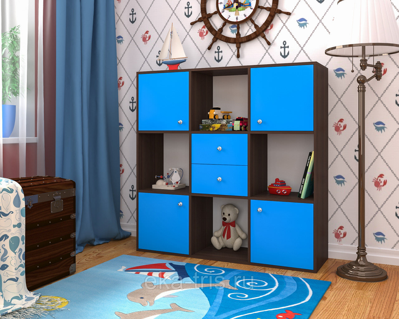Шкаф для игрушек в детскую