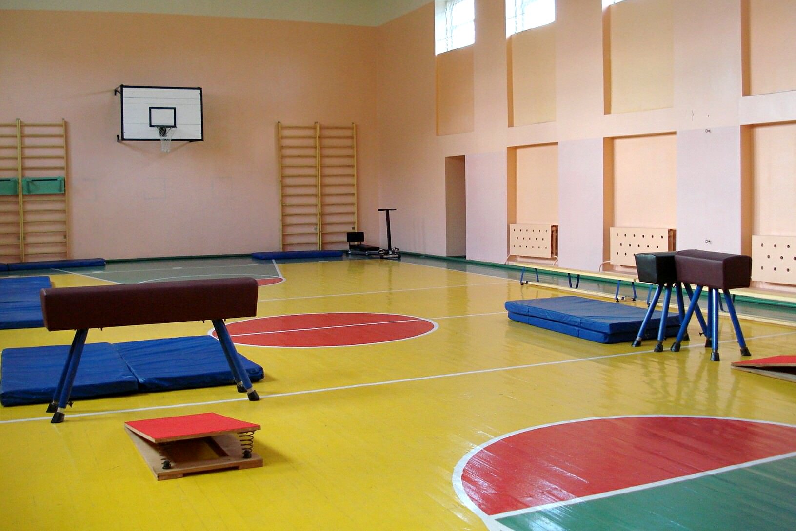 Спортивный зал в школе