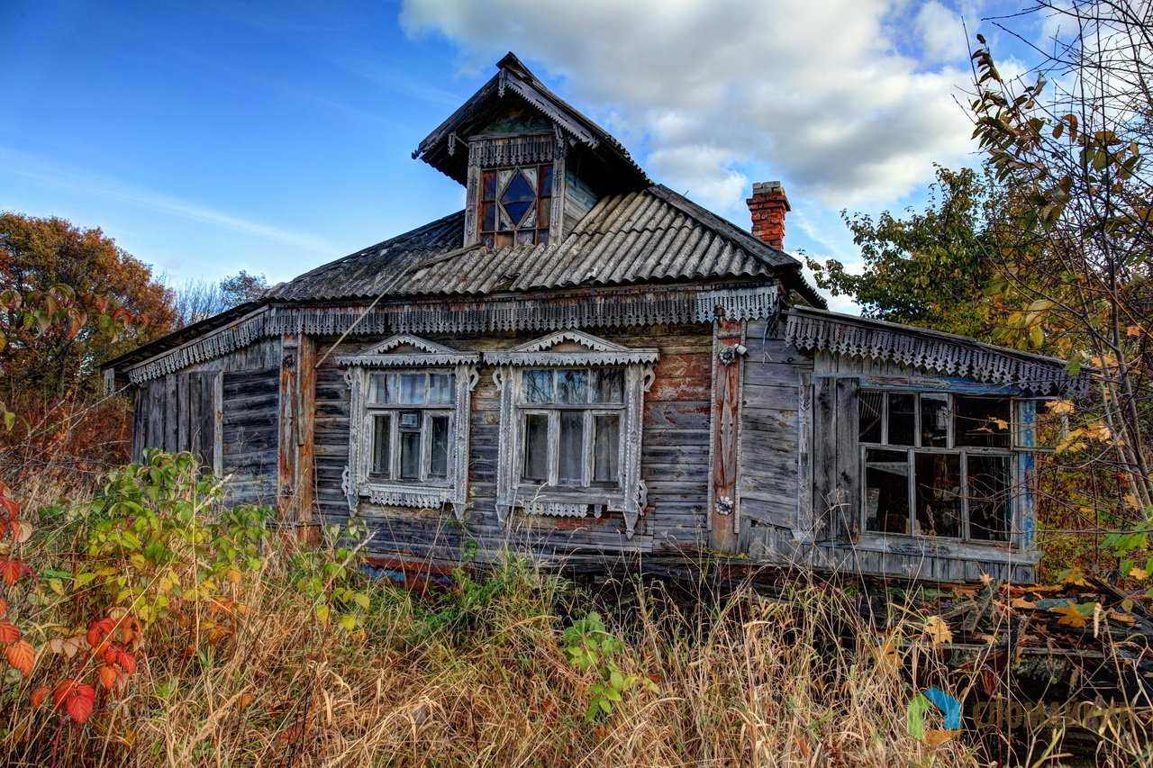 Старые деревенские дома