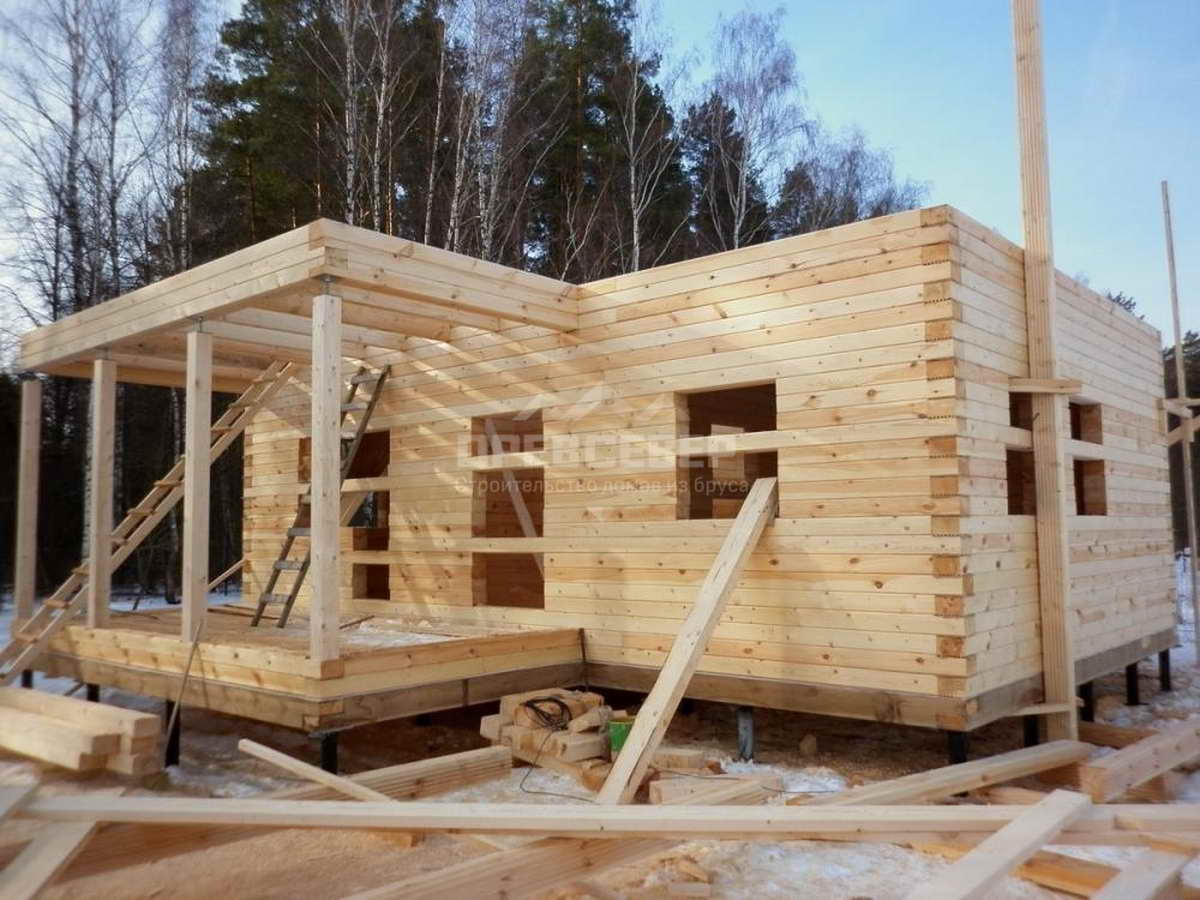 Строительство дома из бруса