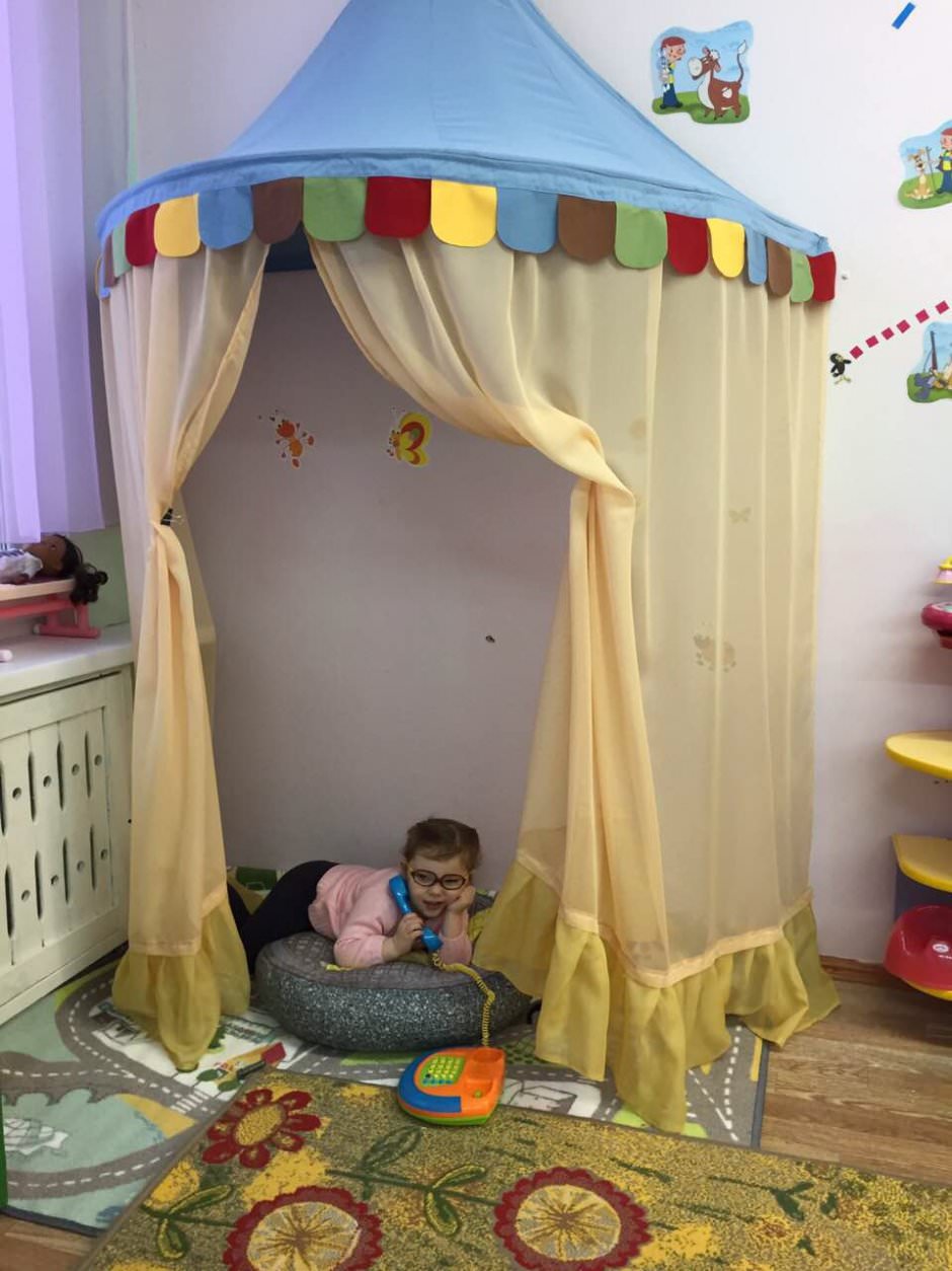 Уголок уединения в детском саду